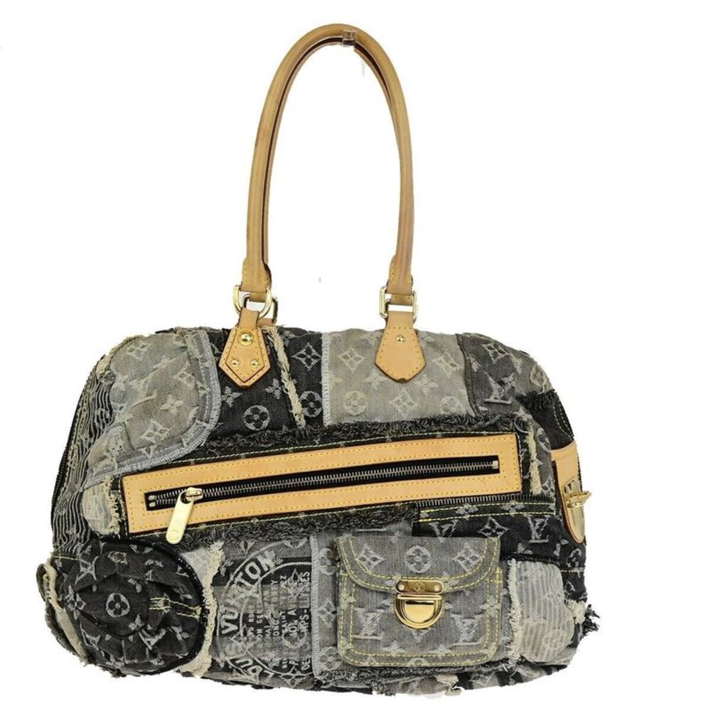 Louis Vuitton Bowly Grey Denim - Jeans Handbag (Pre-Owned) - Picture 2 of 16